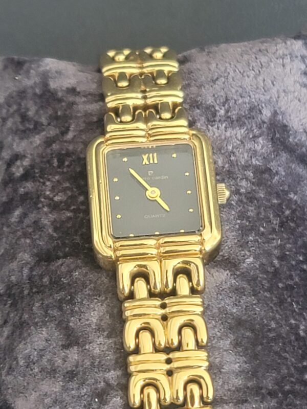 Vintage Pierre Cardin Tank Style Quartz PC-LGBSB-2019T Vintage Pierre Cardin Tank Style Quartz PC-LGBSB-2019T