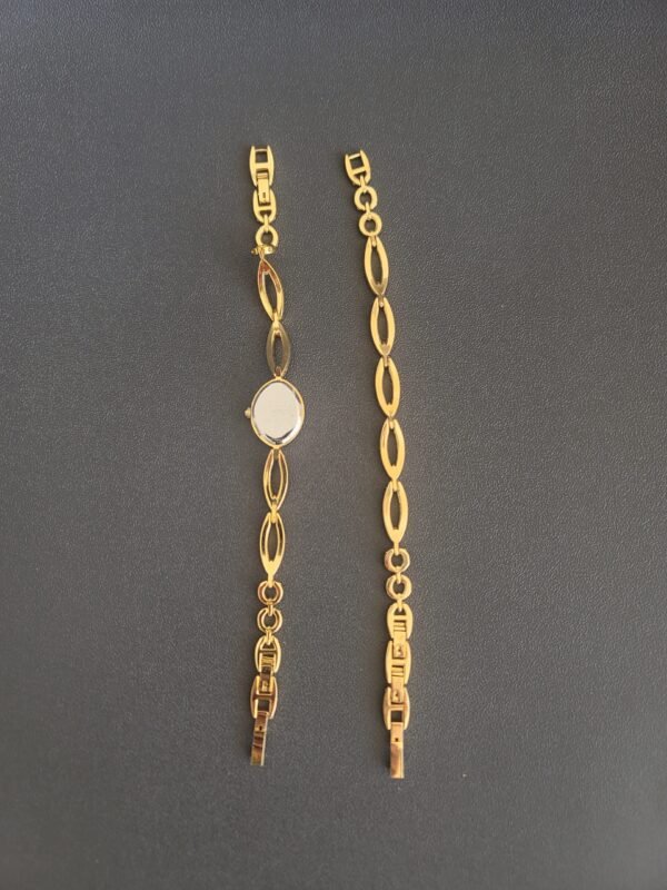 20260316_120905 Sekonda 40026 Japanese Quartz Ladies Watch & Bracelet Set Gold Tone with Box