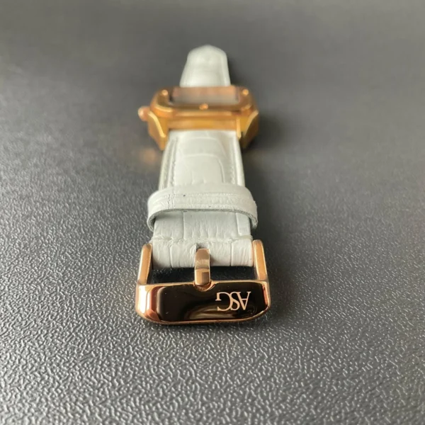 Reloj ASG Edición Limitada - Estilo Cuadrado Dorado - Geordie Shore Edition