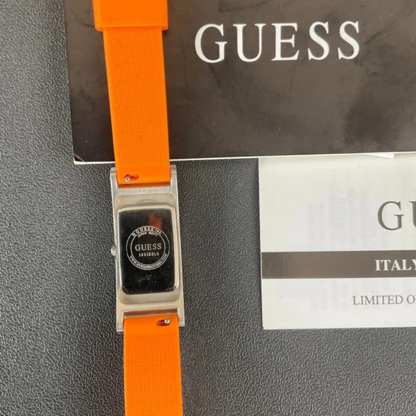 GUESS Vintage Women’s Quartz Watch Orange Dial