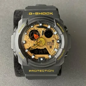 Casio G-Shock GA-160 Anadigi Black Gold Quartz Watch GMT 20Bar Module 5255 Casio G-Shock GA-160 Anadigi Black Gold Quartz Watch GMT 20Bar Module 5255