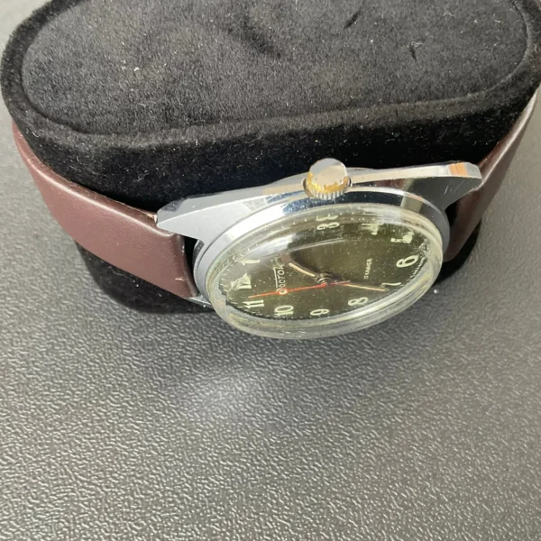 Vostok USSR Mechanical Watch 2414A 17 Jewels 1970s Soviet Military Vintage